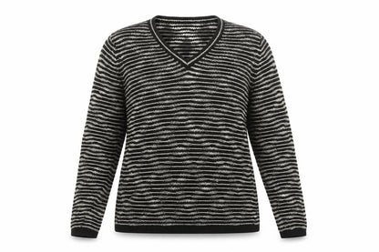 Womens UK Size 16 Soon Black Pullover Jumper