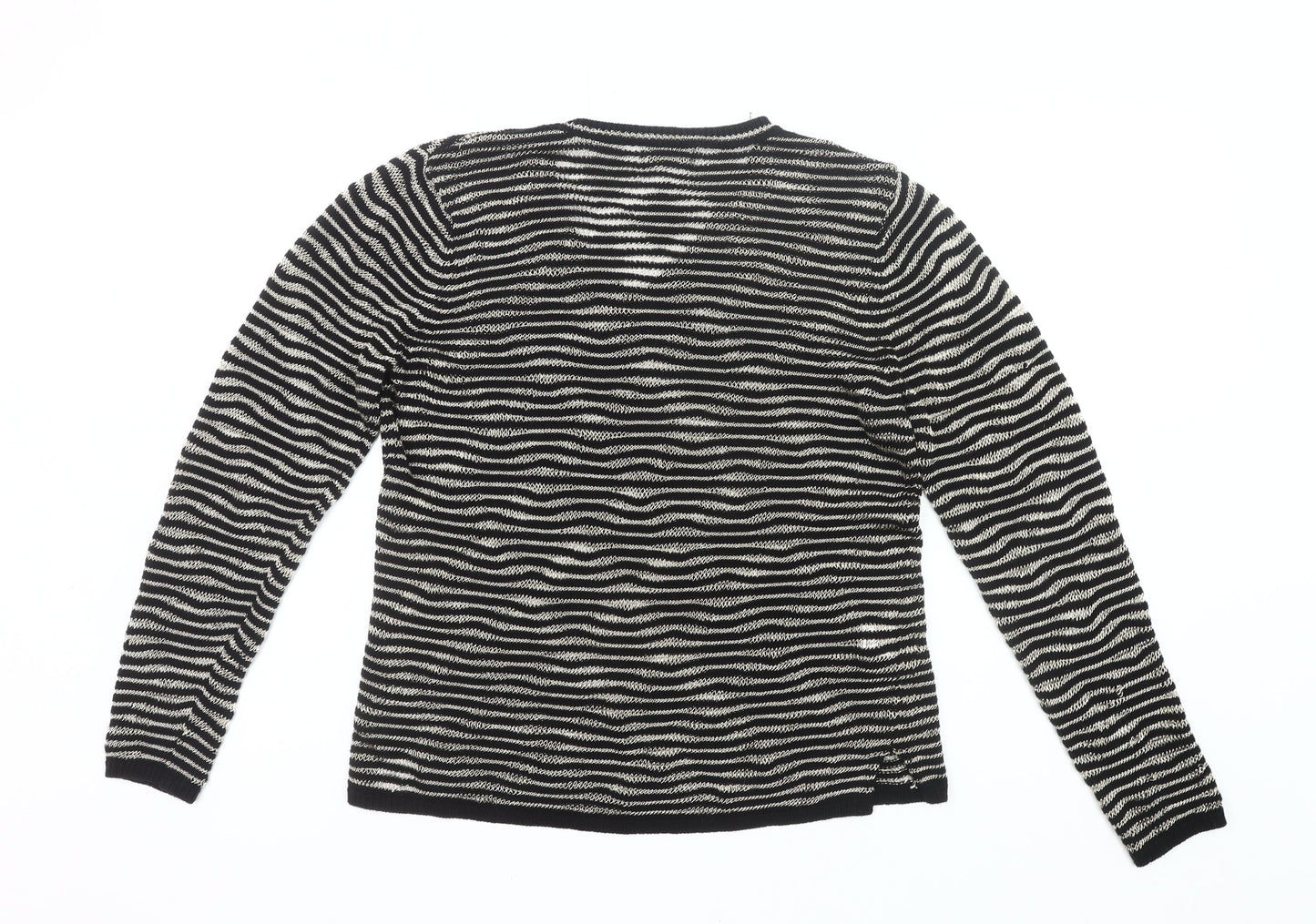Womens UK Size 16 Soon Black Pullover Jumper