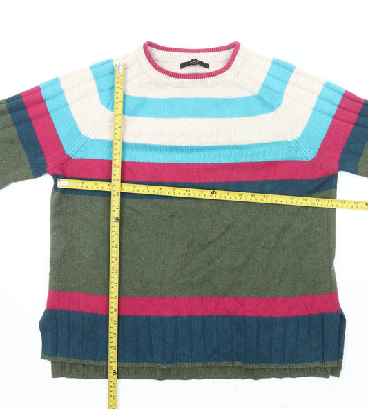 Womens UK Size L NEXT Multicoloured Pullover Jumper