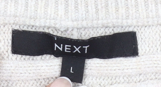 Womens UK Size L NEXT Multicoloured Pullover Jumper
