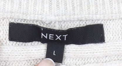 Womens UK Size L NEXT Multicoloured Pullover Jumper