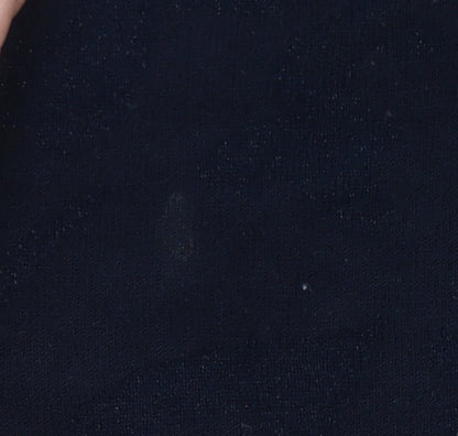 Eugen Klein Women Blue Size 14 Pullover Round Neck Knit Jumper