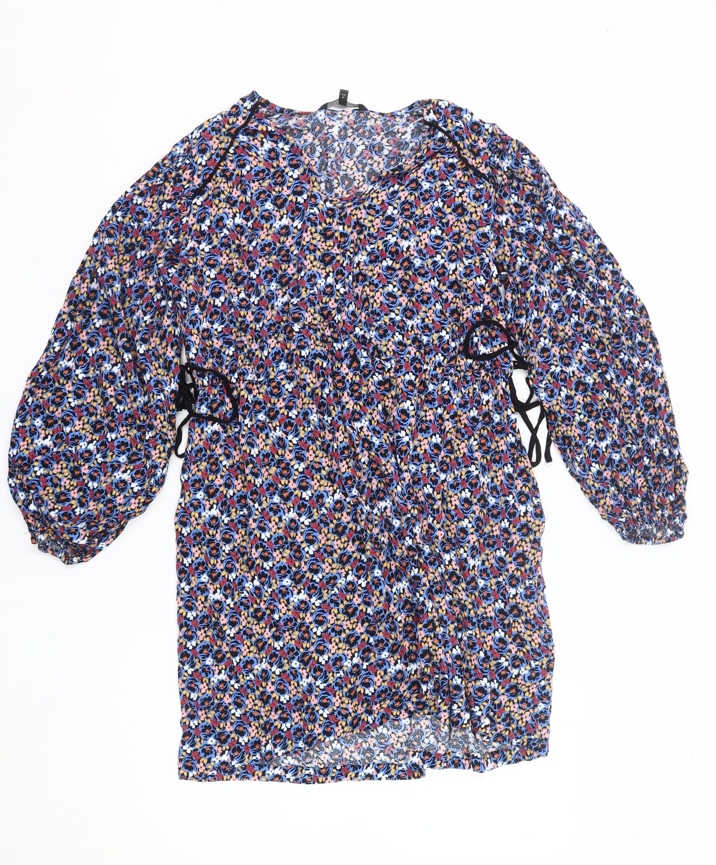 Next Women’s Multicoloured Floral Shift Dress Size 12