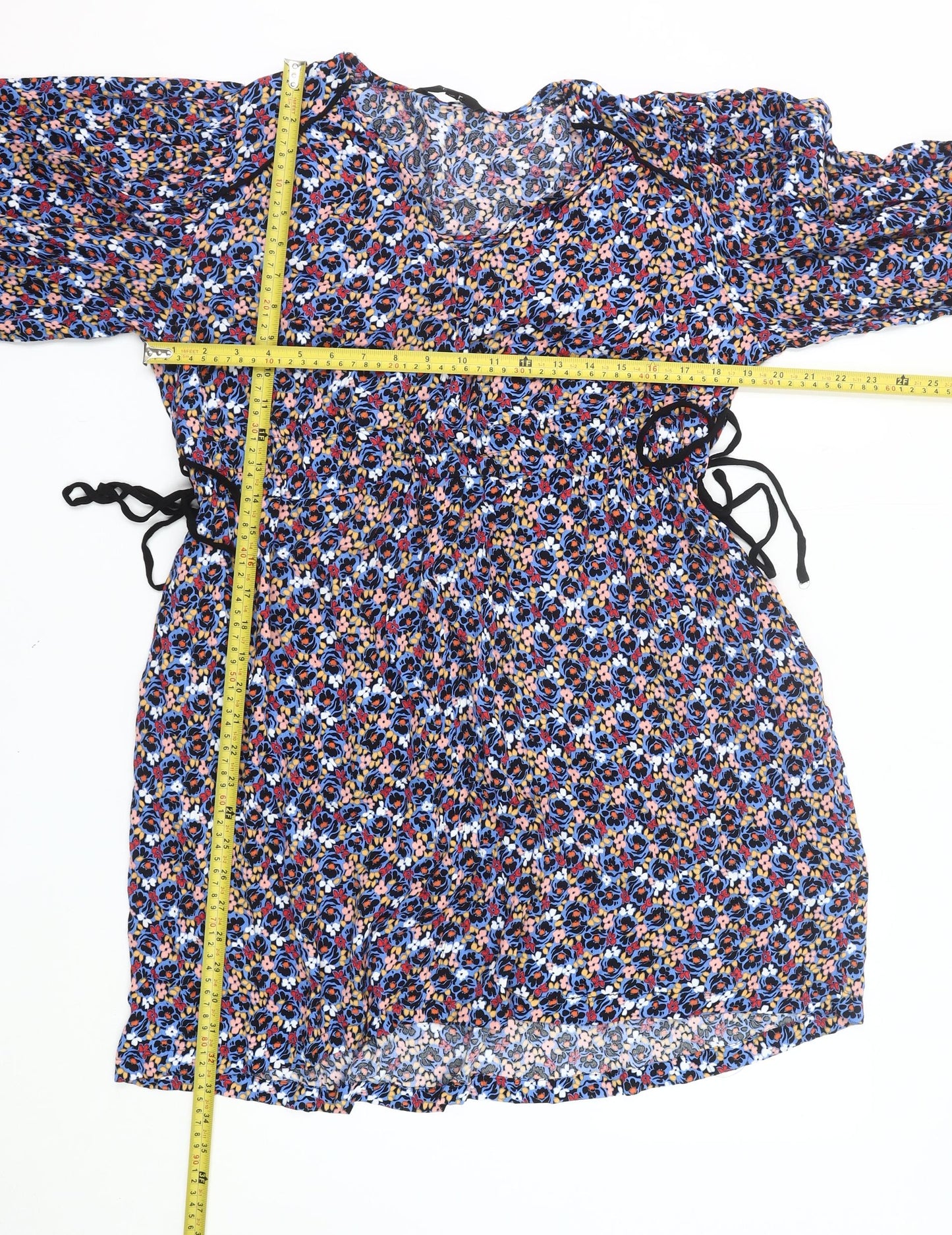 Next Women’s Multicoloured Floral Shift Dress Size 12