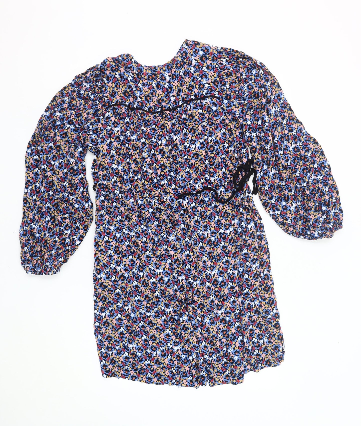 Next Women’s Multicoloured Floral Shift Dress Size 12