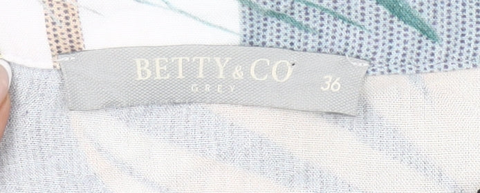 Betty & Co Women’s Multicoloured Viscose Tunic Blouse Size 10