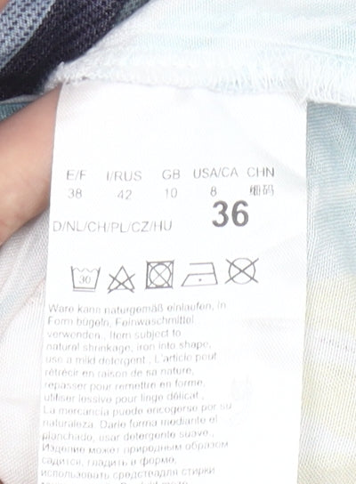Betty & Co Women’s Multicoloured Viscose Tunic Blouse Size 10
