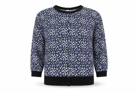 Womens UK Size XS H&M Blue Cardigan Jumper