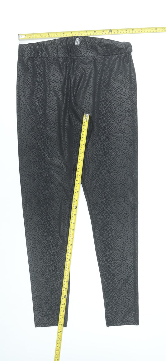 Womens UK Size L H&M  Leggings Black Leggings