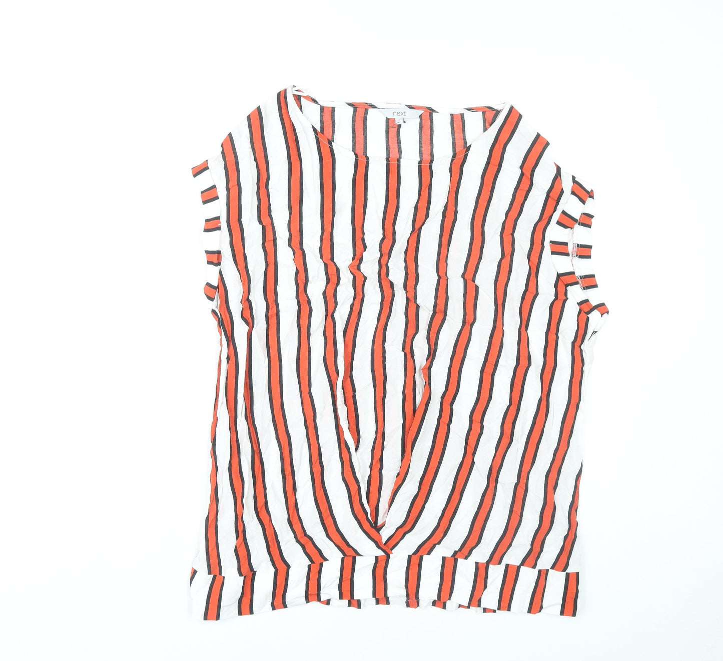 Next Women’s Multicoloured Striped Sleeveless Blouse Size 16
