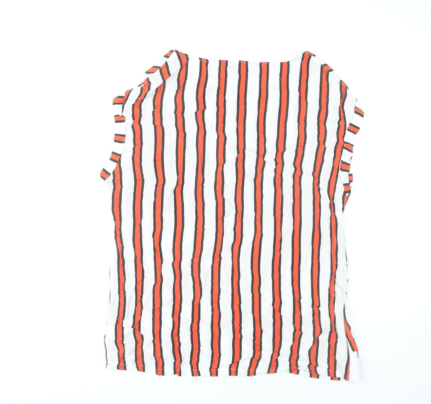 Next Women’s Multicoloured Striped Sleeveless Blouse Size 16
