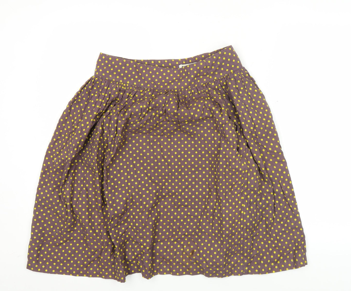Womens UK Size 10 People Tree A-Line Woven Skirt