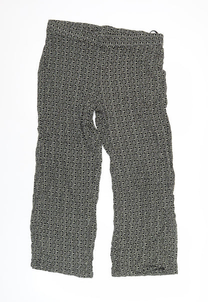 Womens UK Size 16 Marks and Spencer Relaxed Fit CasualTravel Black Trousers