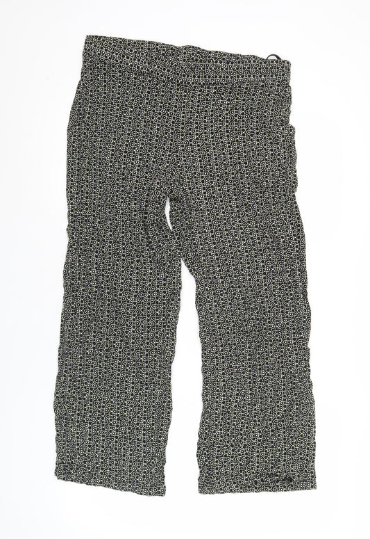 Womens UK Size 16 Marks and Spencer Relaxed Fit CasualTravel Black Trousers