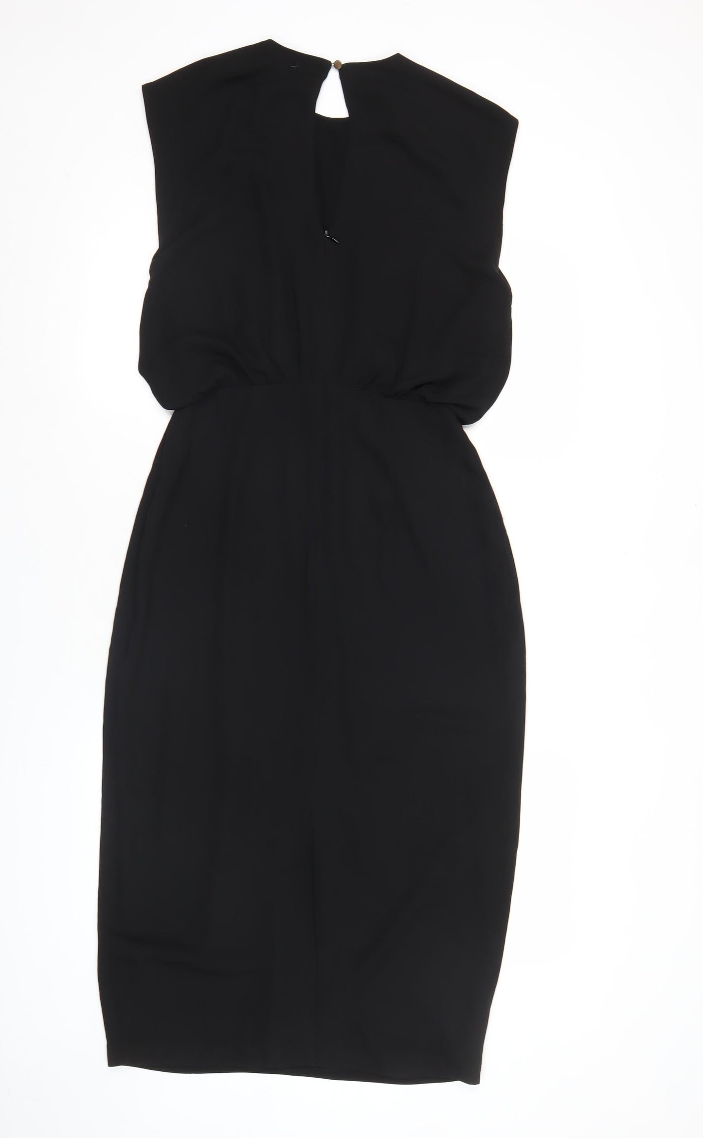 Oasis Women’s Black Size 8 Sheath Knee Length Dress