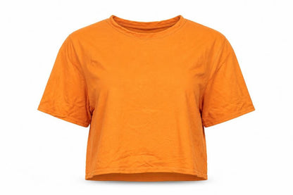 PrettyLittleThing Women’s Orange Size 10 Basic Short Sleeve T-Shirt