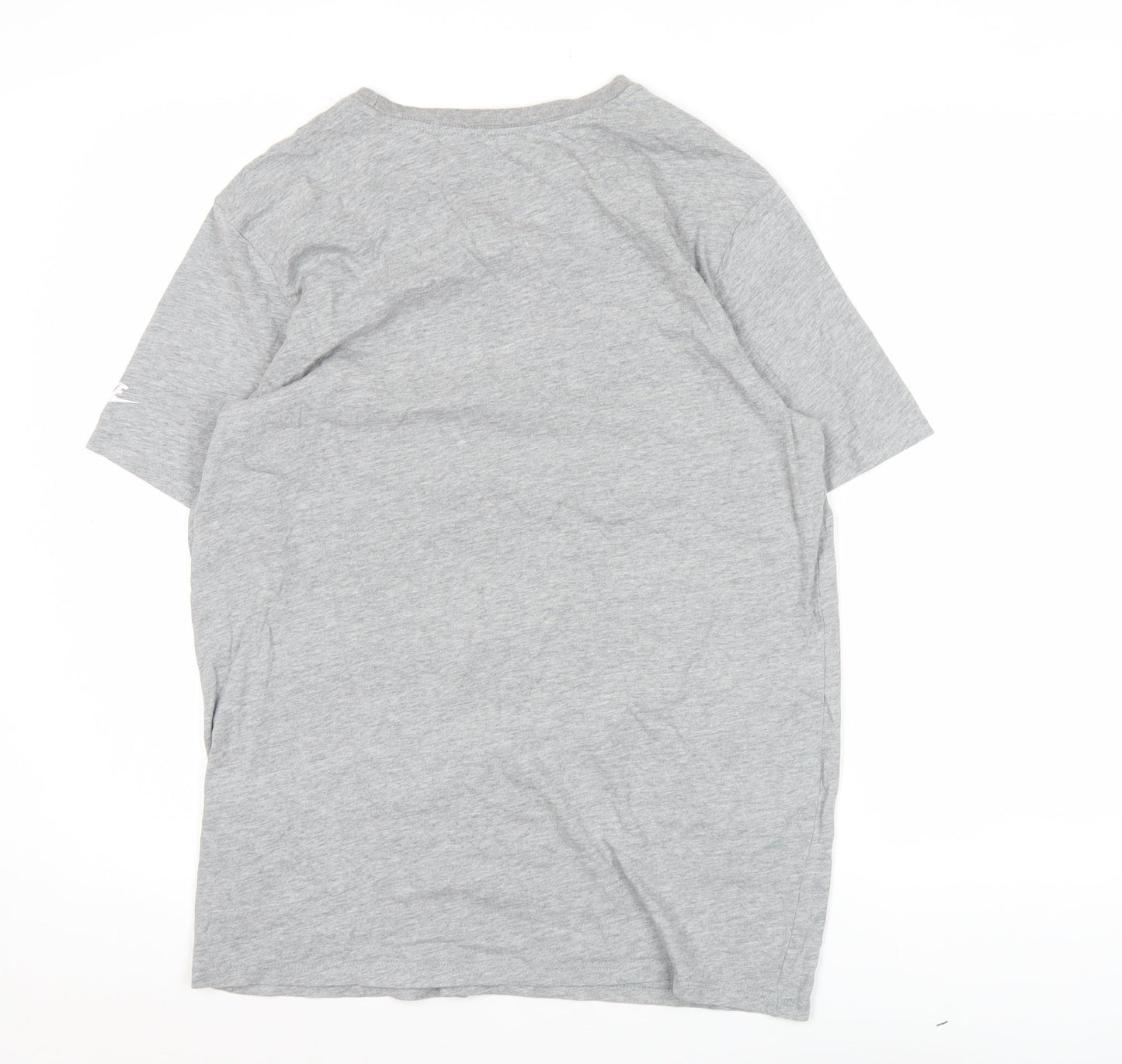 Nike Men's Grey M Athletic Fit Just Do It Graphic T-Shirt