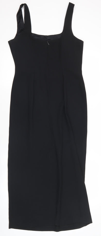 Principles Women Black Size 12 Sheath Dress Sleeveless Formal