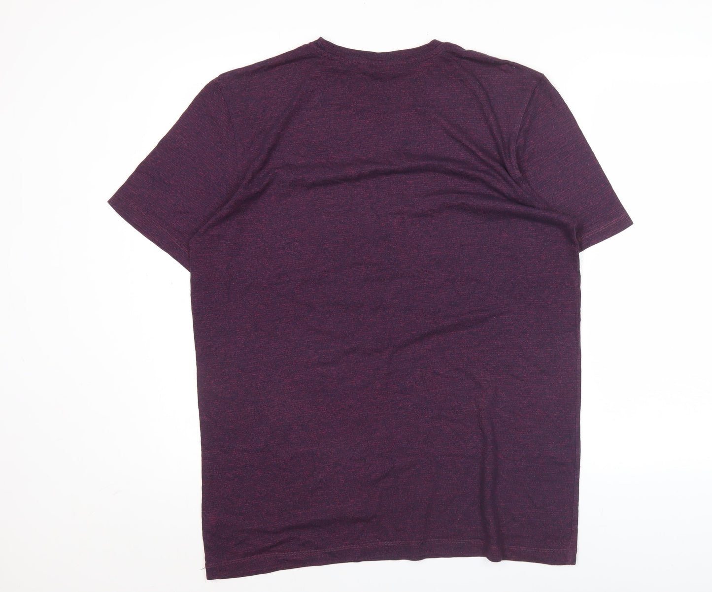 Next Men’s Purple Coffee Graphic T-Shirt L Regular Fit