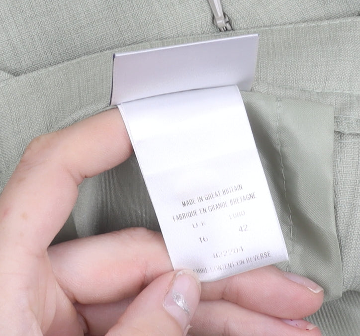 Eastex Women’s Green Size 16 Pencil Skirt Polyester Lined Workwear