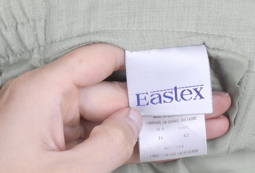 Eastex Women’s Green Size 16 Pencil Skirt Polyester Lined Workwear