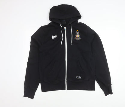 Avec Men’s Black Small Full Zip Hooded Sports Jacket