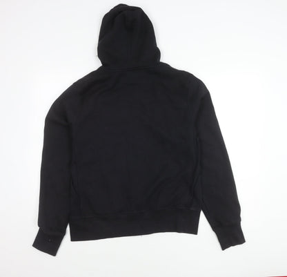 Avec Men’s Black Small Full Zip Hooded Sports Jacket