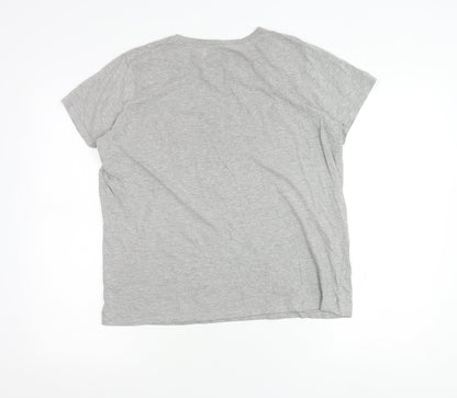 Friends Women’s Grey Nightshirt T-Shirt Size 18 Graphic Print