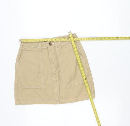 Womens UK Size 8 Denim Co. Cargo Twill Skirt