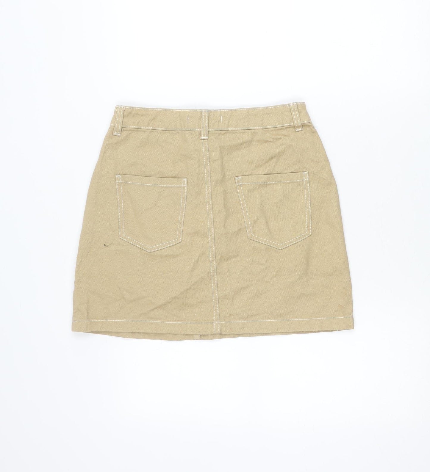 Womens UK Size 8 Denim Co. Cargo Twill Skirt