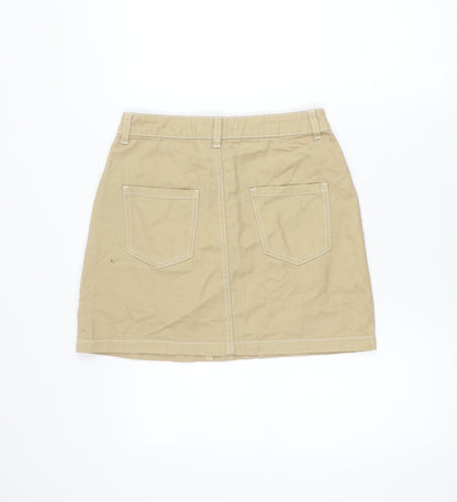 Womens UK Size 8 Denim Co. Cargo Twill Skirt