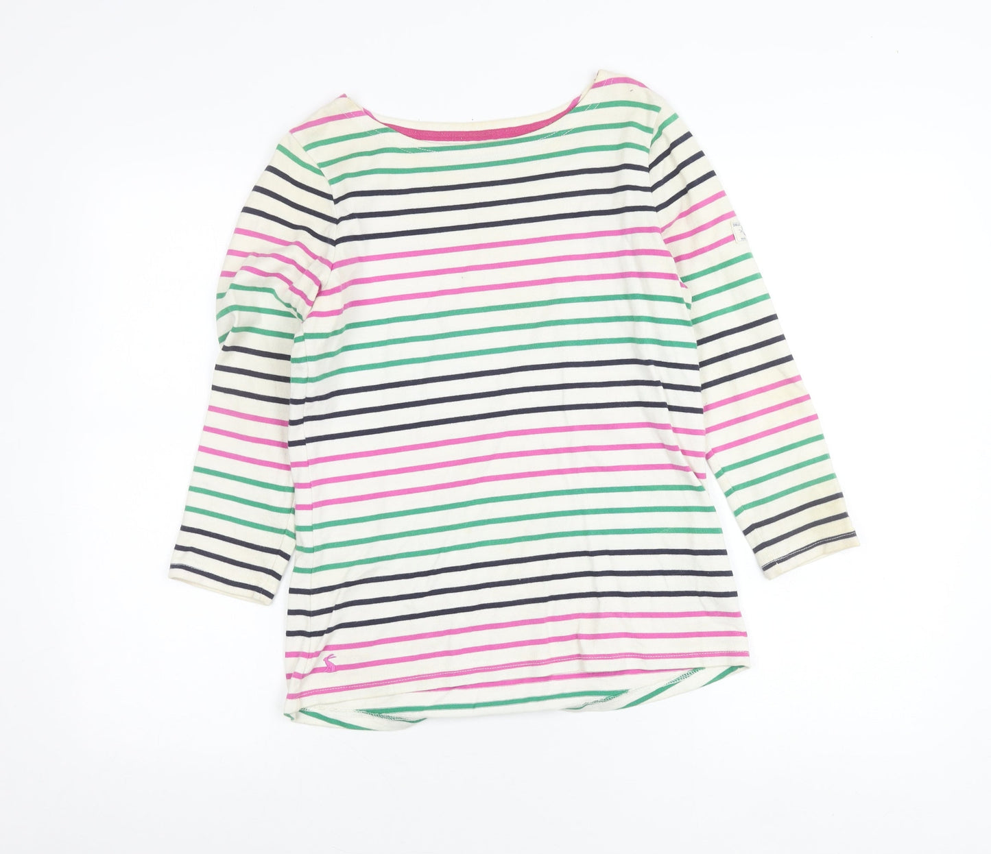 Womens UK Size 8 Joules Multicoloured Tunic T-Shirt