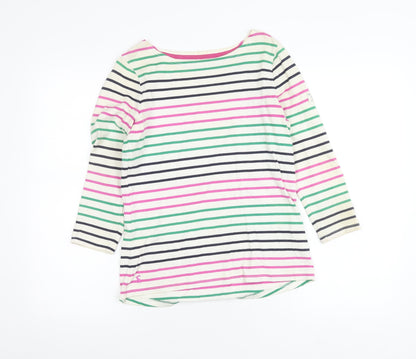 Womens UK Size 8 Joules Multicoloured Tunic T-Shirt