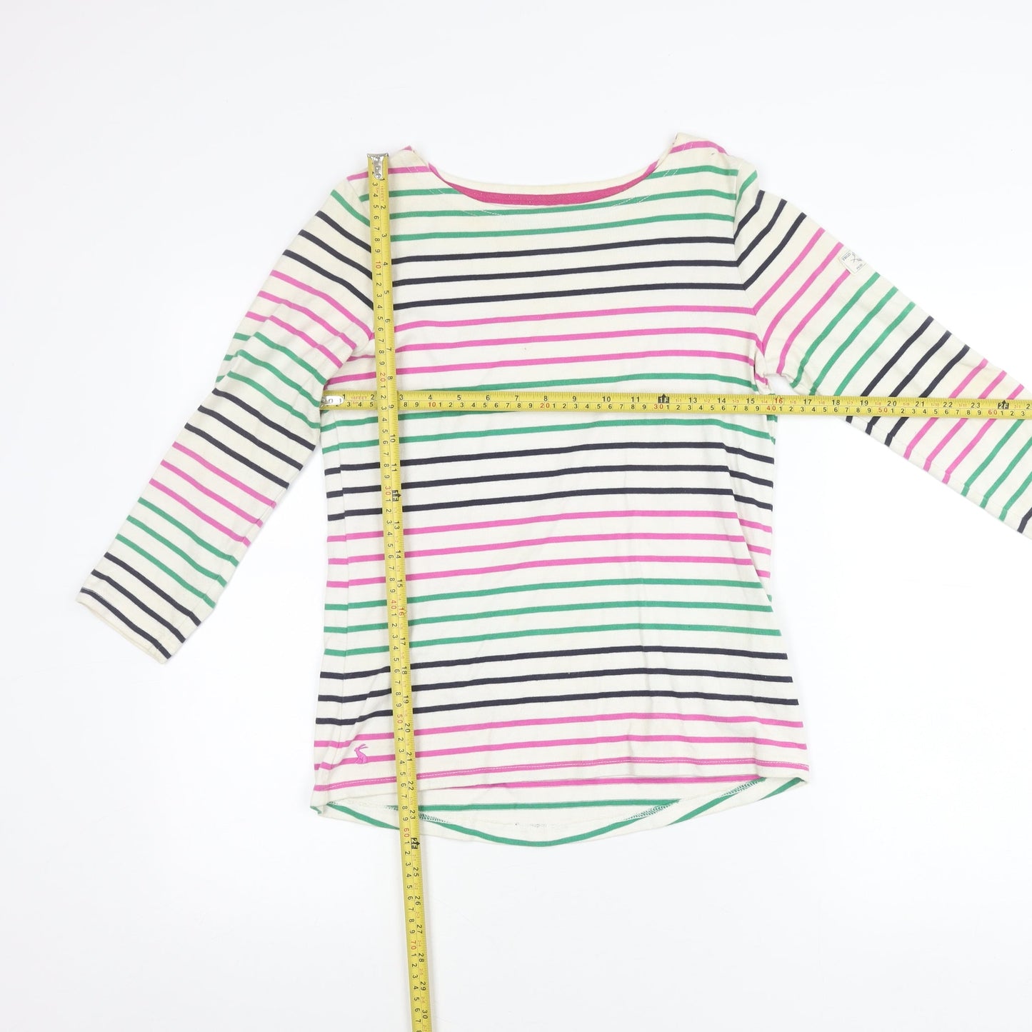 Womens UK Size 8 Joules Multicoloured Tunic T-Shirt