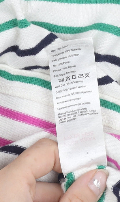 Womens UK Size 8 Joules Multicoloured Tunic T-Shirt
