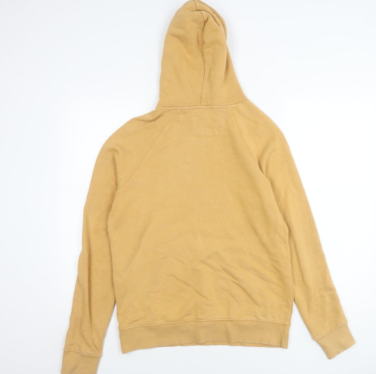 Mens UK Size S Pull & Bear Beige Pullover Hoodie