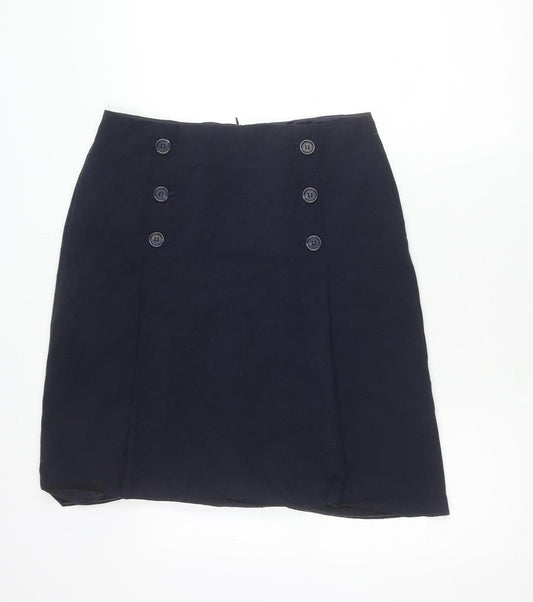 Marks and Spencer Women’s Blue Size 12 Long Pencil Skirt