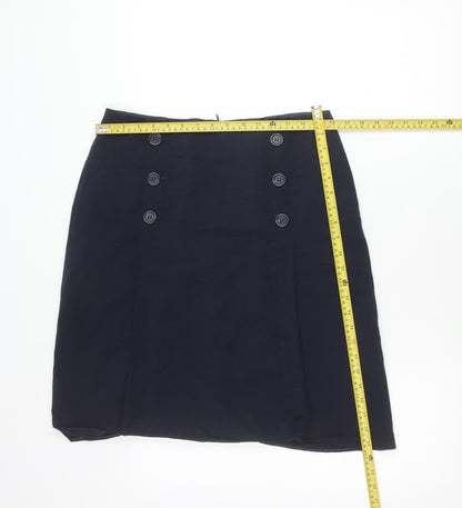 Marks and Spencer Women’s Blue Size 12 Long Pencil Skirt