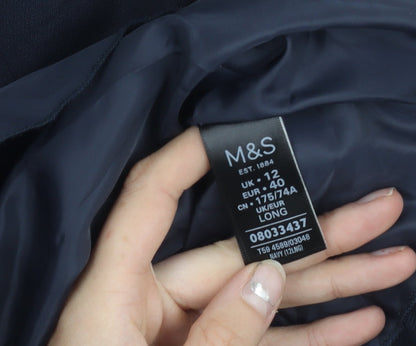 Marks and Spencer Women’s Blue Size 12 Long Pencil Skirt
