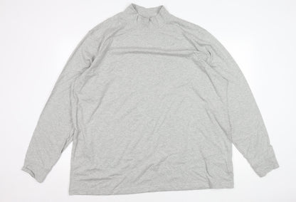 Mens UK Size 2XL Lands' End Grey Pullover Sweatshirt