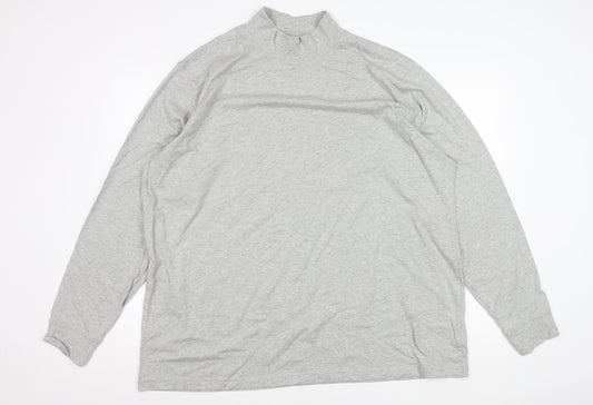 Mens UK Size 2XL Lands' End Grey Pullover Sweatshirt