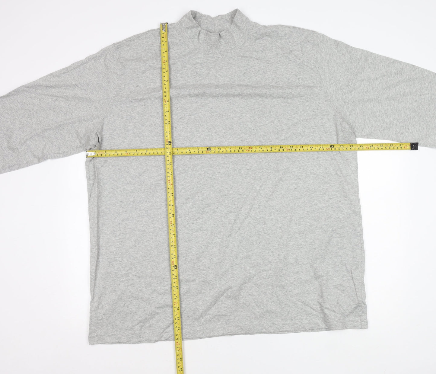 Mens UK Size 2XL Lands' End Grey Pullover Sweatshirt