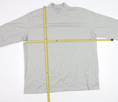 Mens UK Size 2XL Lands' End Grey Pullover Sweatshirt