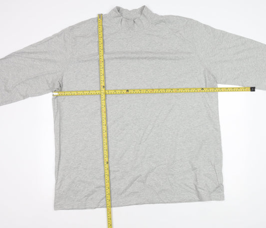 Mens UK Size 2XL Lands' End Grey Pullover Sweatshirt