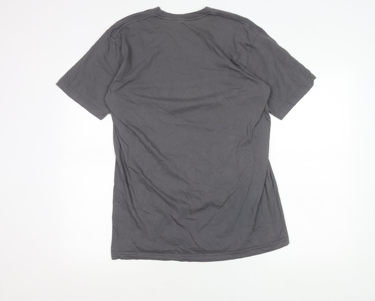 Mens UK Size L American Apparel Grey  T-Shirt