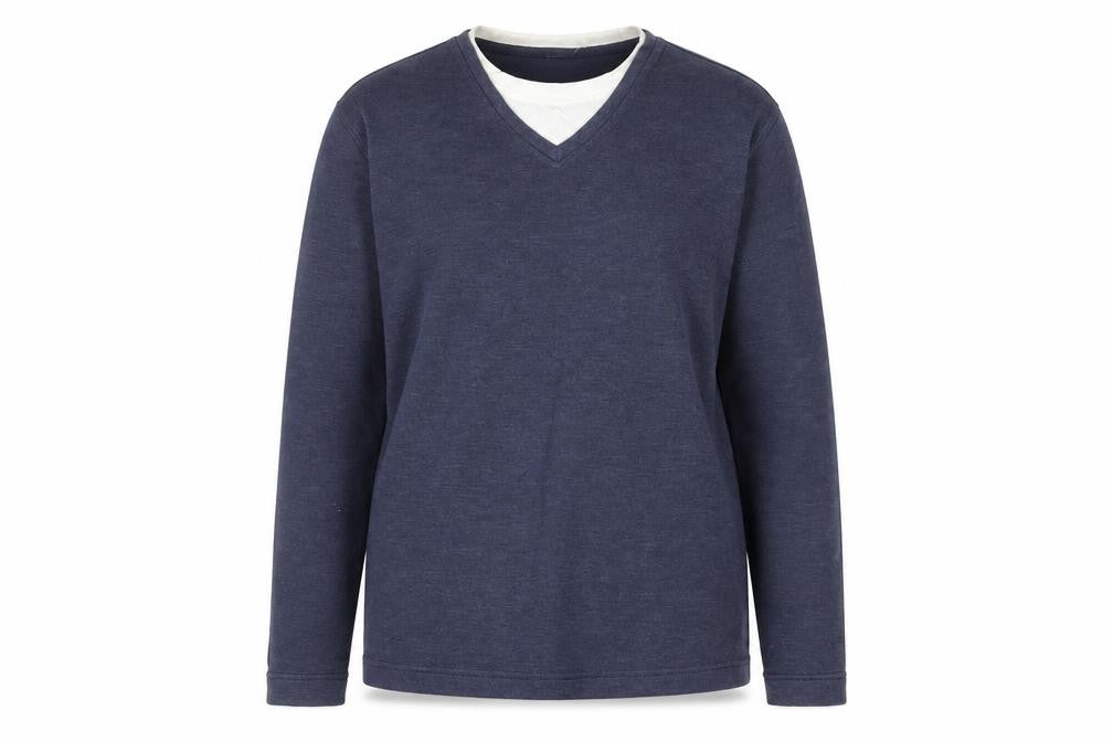 Unisex Adults UK Size M Marks and Spencer Blue Pullover Jumper