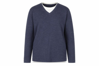 Unisex Adults UK Size M Marks and Spencer Blue Pullover Jumper