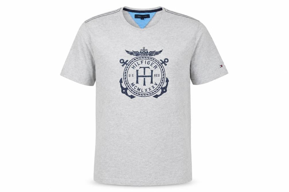 Mens UK Size XL Tommy Hilfiger Grey  T-Shirt