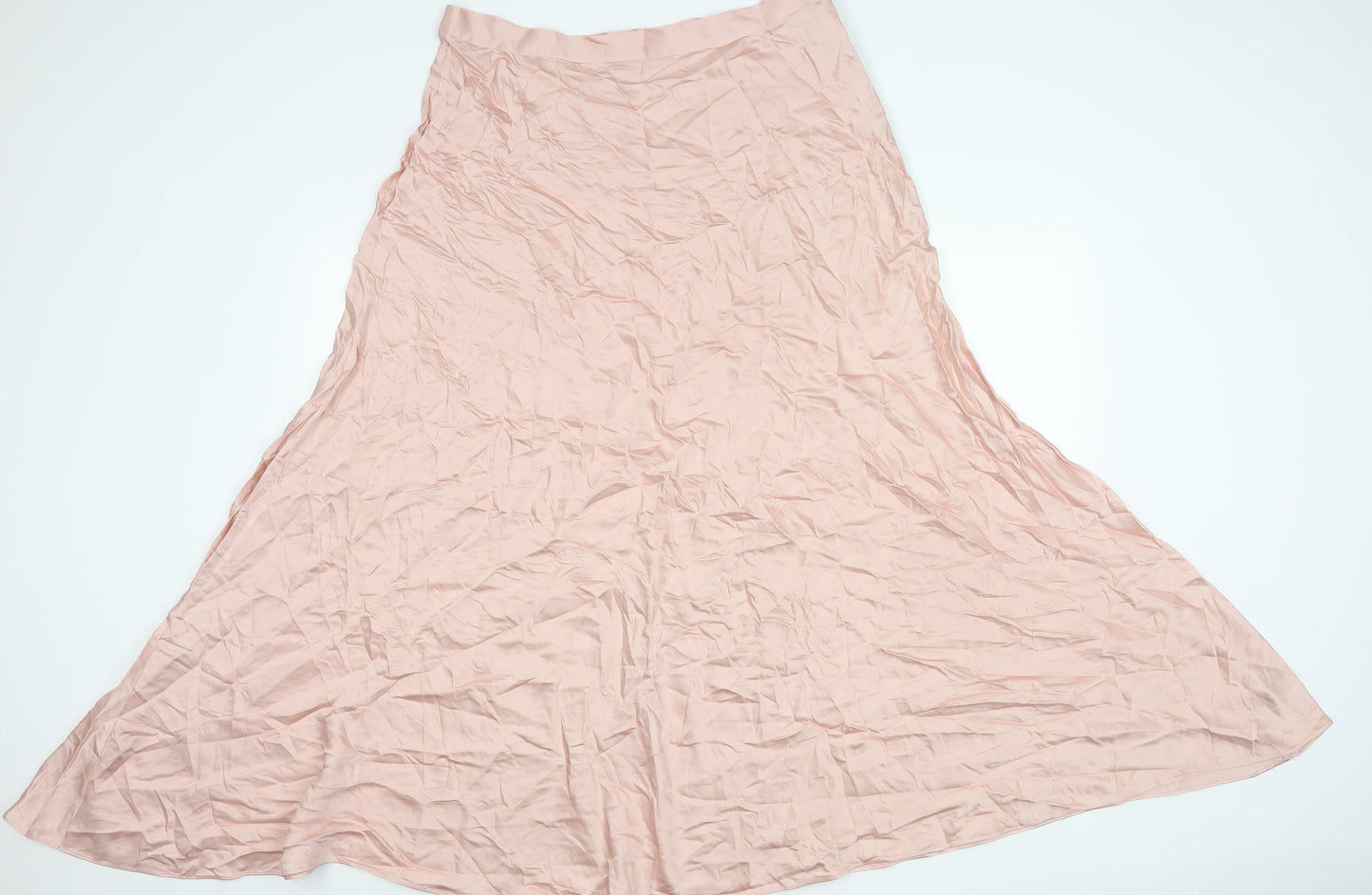 Marks and Spencer Women’s Pink Size 16 A-Line Long Skirt