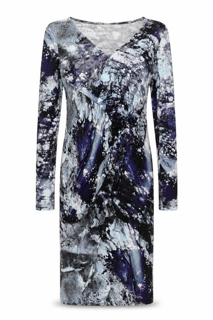 Damsel in a Dress Women’s Multicoloured Size 14 Bodycon Jersey V-Neck Dress